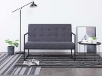 2-kohaline diivan k&auml;etugedega, diivan elutuppa, korterisse, Lounge diivan, diivanid ja diivanid, Relax diivan, tumehall teras ja kangas