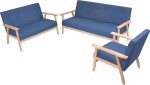 V&auml;ljaku terrassikomplekt,V&auml;lism&ouml;&ouml;blikomplekt,Queen magamisdiivan,Sofagarnitur 3-TLG. Stoff Blaucouch,honbay sektsioondiivan,gnixuu sektsioondiivan,Love sac Couch,