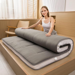 MAXYOYO Hingav magamismatt Kokkupandav ekstra paksult polsterdatud Jaapani madrats Tepitud futon madrats K&uuml;lalisvoodi telkimisdiivanile (Hall, &uuml;hekohaline)