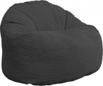 bananair - papukott n&ouml;&ouml;rkangast, laia soonikuga t&auml;iskasvanutele ja lastele - pehme, mugav ja elegantne - optimaalne tugi - XXL papukott-tool koos t&auml;idisega, papukott (100 cm, tumehall)