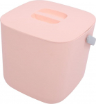 Alomejor Mini Tragbarer, Effizienter USB-Geschirrsp&uuml;ler f&uuml;r die K&uuml;che zu Hause, Tiefenreinigung, 360-Grad-Reinigung f&uuml;r Kleine Familien (Rosa Eimer)