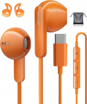 USB C Kopfh&ouml;rer f&uuml;r Samsung Galaxy S26 S25 Ultra A56 iPhone 17 Kopfh&ouml;rer mit Kabel USBC Kopfh&ouml;rer HiFi Kabel Kopfh&ouml;rer USB C f&uuml;r iPhone 16 15 Samsung S24 A55 A16 A17 Google Pixel 10 Pro 9a iPad 11