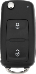 2 nupuga kaugjuhtimispuldi v&otilde;ti koos plaadiga 433 MHz 7E0837202AD &Uuml;hildub Volkswageniga