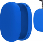 Geekria Silikoonist naha kate, mis &uuml;hildub AirPod Max k&otilde;rvaklappidega, kriimustuskate / k&otilde;rvaklapi kate / peakomplekti k&otilde;lari nahakaitse (sinine)