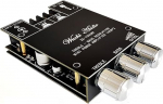 WANGCL ZK-1002MT 2 x 100 W Bluetooth 5.0 suure v&otilde;imsusega stereosubwooferi v&otilde;imendusplaat, AUX bass- ja k&otilde;rgete helide v&otilde;imendi