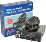 CB-raadio PNI Escort HP 8024 Reguleeritav ASQ, 12 V - 24 V, 4 W AM/FM