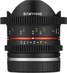 SAMYANG 14008T3.1SE T3.1 Cine UMC FISH-EYE II Lens for Sony E-Mount Connection (8 mm)