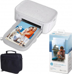 HP Sprocket Studio Plus juhtmevaba v&auml;rviline kiirfotoprinter (4 x 6 tolli) Wi-Fi v&auml;rvisublimatsioonifotode redigeerimise rakenduse komplekt Kask ja fotopaber