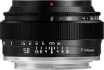 TTArtisan 50 mm F2 Full Frame Manual Camera Lens Compact Design Light Weight Standard Focal Length Camera Lens for Sony E Mount