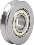10PCS richt mischen rad pass linie rillen lager V 6204 20X47X14MM riemenscheibe U mutter typ(V6204-5-1.5)