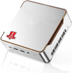 NiPoGi Hyper H2 Mini PC Core i9-14900HX (parem kui i9-13900HK, 24C/32T), 32GB DDR4 & 1TB M.2 NVMe SSD (max. 64GB + 4TB), 55W TDP, WiFi 6E, BT 5.2, Mini arvuti W-11 Pro kontorisse/kooli/.
