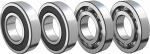 6707-2RS 6707-2RS kuullaagrid tihendatud 35 x 44 x 5 mm eelv&otilde;etud kroomterasest / kummist topelttihendiga, 6707RS s&uuml;vamurk-kuullaagrid, 4 tk pakendis