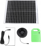 Cocoarm Solar-Dachventilator, B&uuml;rstenloser Motor f&uuml;r 110-mm- und 160-mm-Rohre, Effiziente Bel&uuml;ftung f&uuml;r Dachb&ouml;den und Schuppen