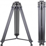 INNOREL VT80 Professional Video Tripod System, 150 cm / 59 Inch High Performance Aluminium Double Tube Tripod for Video Recorders, Maximum Load 12 kg, with Centre Spreader Tripod Bag (Only VT80