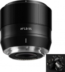 TTArtisan AF 35 mm F1.8 objektiiv automaatne fookus APS-C kaameratele Fuji X Mount X-A1 X-A10 X-M1 X-T1 X-T10 X-T100 X-PR01 X-PR03 X-E1 X-E2S X-E4 XS10 XS20 ja teistele (must)