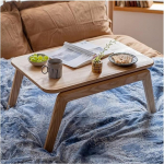Tragbarer, Klappbarer Couchtisch, Couchtisch, Bodentisch, Esstisch Aus Massivholz F&uuml;r Zuhause, Niedriger Tisch, Multifunktionaler Laptoptisch