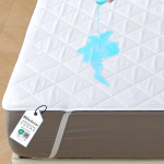 Bedecor veekindel madratsikaitse 180 x 200 cm 4 elastse nurgaga &Ouml;ko-Tex sertifitseeritud hingav niiskuskaitse madratsi pealmine madratsikaitse inkontinentsi pad, pestav