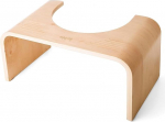 Hey Nature HOCA Wooden (FSC, Refined) Medical Toilet Stool, Against Haemorrhoids, Constipation, Bloating, Wooden Footstool for Faster Intestinal Emptying in Squat