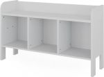 VitaliSpa Ajaton lastepink valge - 107 x 64 x 31 cm, valmistatud puitlaastplaadist - lasteriiul lastele ja teismelistele, kiireks ja praktiliseks m&auml;nguasjade hoiustamiseks