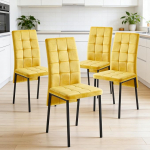 NORDICANA s&ouml;&ouml;gitoa toolid, 4 tooli, k&ouml;&ouml;gitool, polsterdatud tool, samet, metalljalad, s&ouml;&ouml;gitoolid k&otilde;rge seljatoega, s&ouml;&ouml;gituppa, elutuppa, k&ouml;&ouml;ki, magamistuppa ja vastuv&otilde;turuumi.