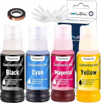 LCL 400 ml sublimatsioonitindi t&auml;itmine, mis &uuml;hildub Epson EcoTank et 1810 2810 2820 2850 2830 2815 4810 printeriga ET-3700 soojus&uuml;lekandega kruusidele, tumbleritele, T-s&auml;rkidele (Autofill/UV kaitse/vajalik ICC).