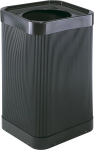 Safco Products 9790BL At-Your-Disposal j&auml;&auml;tmekonteiner, 38 gallonit, must