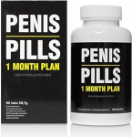 Pillid 1 kuu kava 60 Tabs Potentsuse agent kapslites ja j&otilde;udluse suurendaja erektsiooni agent