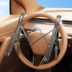 Auto s&uuml;learvuti hoidja rooliratta hoidja k&otilde;rgusreguleeritav auto laud s&uuml;learvutile arvuti tahvelarvuti kokkupandav kaasaskantav s&uuml;learvuti alus auto s&otilde;iduki t&ouml;&ouml;jaama tarvikud veoauto maasturile