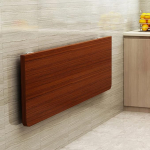 An der Wand montierter Klapptisch f&uuml;r kleine R&auml;ume. Ausziehbarer Computertisch mit platzsparendem Design. W&auml;schetisch zum Zusammenlegen von Kleidung. Ideaalne Esszimmer, Arbeitszimmer, K&uuml;ch.