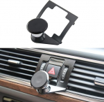 Cookiss magnetiline mobiiltelefoni hoidik, mis sobib Audi A6 C7 ja Audi A7 C7 Sportbackiga, mis sobib nutitelefonile ja GPS-ile koos auto mobiiltelefoni hoidikuga 360 kraadi reguleeritav vaade (must)