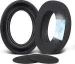 SOPROM jahutusgeel k&otilde;rvapadjad asendus Sennheiser HD650 HD660 S HD660S2 HD600 HD6XX HD58X HD580 HD565 HD545 HD535 k&otilde;rvaklappide k&otilde;rvapadjad Ice Silk kangaga