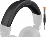 SOULWIT proteiinist nahast asenduskate Audio Technica ATH M50, M50X, M50XWH, M50XBT, M50XBT2, M50S/LE, M50xSTS k&otilde;rvaklappide k&otilde;rvaklappidele, k&otilde;rvaklappide remondi osa, k&otilde;rvaklappide tarvikud