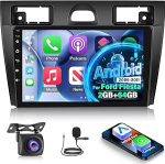 [2+64G] Android 13 autoraadio Ford Fiesta 2006-2011 juhtmevaba Carplay & Android Car - 9-tolline puuteekraaniga autoraadio koos WiFi GPS peeglilink DSP FM/RDS raadio SWC+ AHD tagurduskaameraga