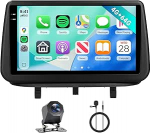 Hodozzy Autoradio 4G + 64G Opel Meriva B 2009-2014 Android 9-tolline InCell puuteekraaniga autoraadio Din2 Navi Carplay traadita Android auto, raadio 2 DIN Bluetooth DSP WiFi raadio FM RDS tagurduskaamera