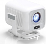 Miniprojektor [sisseehitatud rakendus] Autofookus Kaasaskantav videoprojektor 4K UHD WiFi 6 BT5.2 koduteater Kaasaskantav Keystone &Uuml;hildub iOS/Android/TV Stick/PS5/Xboxiga Madal viivitus 180&deg; P&ouml;&ouml;ratav