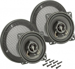 tomzz Audio 4000-005-1 TA10.0-Pro k&otilde;larite paigalduskomplekt DIN 100 2-kohaline koaksiaals&uuml;steem v&otilde;rega 40 Watt RMS pol&uuml;prop&uuml;leenist