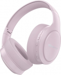 Boompods Headpods Pro 2 Over-Ear Bluetooth k&otilde;rvaklapid - kokkupandavad juhtmevabad k&otilde;rvaklapid mikrofoniga, 50+ tundi aku kestvust, &uuml;le k&otilde;rvade disainiga k&otilde;rvaklapid ja pehme padjapehmendusega, roosa
