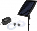 Solar Powered Air Pump Set, Solar Pond Aerator, akvaariumi hapnikupump, Oxygenator Aerator, &otilde;hupump hapniku toru ja &otilde;humulli kivi kalatiigi jaoks aias kala tankis
