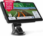 NEWFUN navigatsiooniseadmed autole, GPS veoauto navigatsiooniseadmed, 2025 Euroopa kaardid, 5-tolline navigeerimisseade autole, tasuta kaardiv&auml;rskendus, POI kiiruse hoiatusega, h&auml;&auml;ljuhised