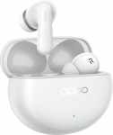 OPPO Enco Air4 Pro True Wireless k&otilde;rvaklapid, 44h autonoomia, 12,4 mm titaanist juht, Bluetooth 5.4, puutejuhtimine, AI m&uuml;rasummutus, Android ja iOS, IP55, [Itaalia versioon] valge