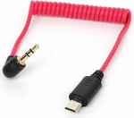 DRRI Tentacle Sync 3,5 mm pistiku ja Micro USB ajakoodi kaabel Sony FX3/FX30 A1 A7Siii jaoks