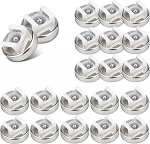 20 tk magnetilised kaablikinnitused, 20mm magnetilised kaabli korraldusklambrid, mitmeotstarbeline magnetiline kaablihoidja, valge kaablihoidja kaabli organiseerimiseks