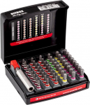 W&uuml;rth Bitbox RW 49-Piece Set RW10 RW20 RW25 RW30 RW40 Bit Set + Bit Holder for ASSY Screws 0614400401