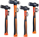 WEDO 4-osaline kuulvasarate komplekt, 675 g + 900 g + 1125 g + 1350 g, klaaskiust k&auml;epidemega, insenerihaamer, k&otilde;rgs&uuml;sinikterasest, l&ouml;&ouml;gikindel, libisemiskindel k&auml;epide, survelaastud