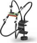 HOMSFOU Jootmisjaam 4 klambriga alumiiniumsulamist stendiga Stabiilne juveliiridele ja k&auml;sit&ouml;&ouml;listele