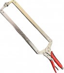 Zoegneer 24 Zoll C Typ Heavy Duty Feststellzange Kohlenstoffstahl Schwei&szlig;klemme mit 34 cm Max &Ouml;ffnung Ergonomische Griffe Schnellspanner f&uuml;r Werkstatt und Heimwerkerprojekte (A)