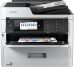Epson WorkForce Pro WF-C5710DWF 4-in-1 Inkjet Multifunction Printer - Print, Scan, Copy, Fax, WiFi, Ethernet, Duplex, 250 Sheets Cassette - Single Cartridges - 4 Colours - A4