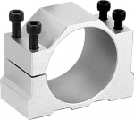 ZCERA Engraving Machine Spindle Motor Mounting Bracket Diameter 20-125mm Aluminum Spindle Clamp Motor Mount Fixed Bracket CNC Parts (Color : 4pc Spindle Fixture, Size : 76mm)