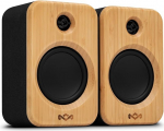 Marley House of Get Together Duo 2 aktiivne riiulik&otilde;larite paar - 2 x 10 W, kaasaskantav + statsionaarne k&otilde;lar, plaadim&auml;ngijaga &uuml;hilduv, Bluetooth stereopaar, j&auml;tkusuutlik disain, bambusest