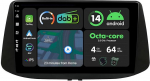 [4G + 64G] IPS 9-tolline Android 14 autoraadio Hyundai i30 (2017-2022) jaoks koos Navi Octa Core'iga [sisseehitatud DAB+/CarPlay/Android Car/DSP/GPS/Bluetooth 5.0/WLAN/USB